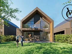 Ilfov Vila moderna P+1, structura metalica, smart home, pompe de caldura 5 camere